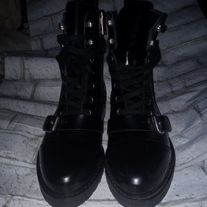 Woman's all saints leather boots New